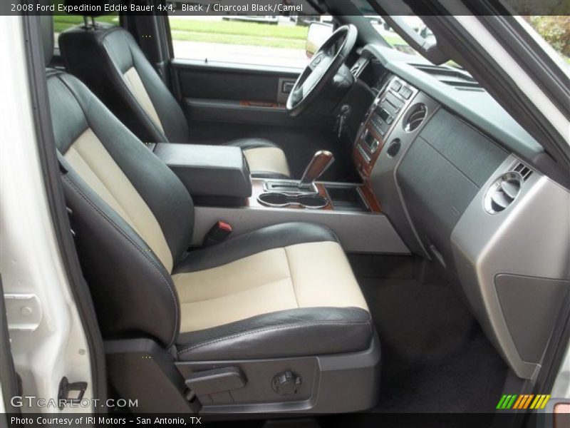 Black / Charcoal Black/Camel 2008 Ford Expedition Eddie Bauer 4x4