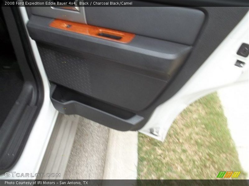 Black / Charcoal Black/Camel 2008 Ford Expedition Eddie Bauer 4x4