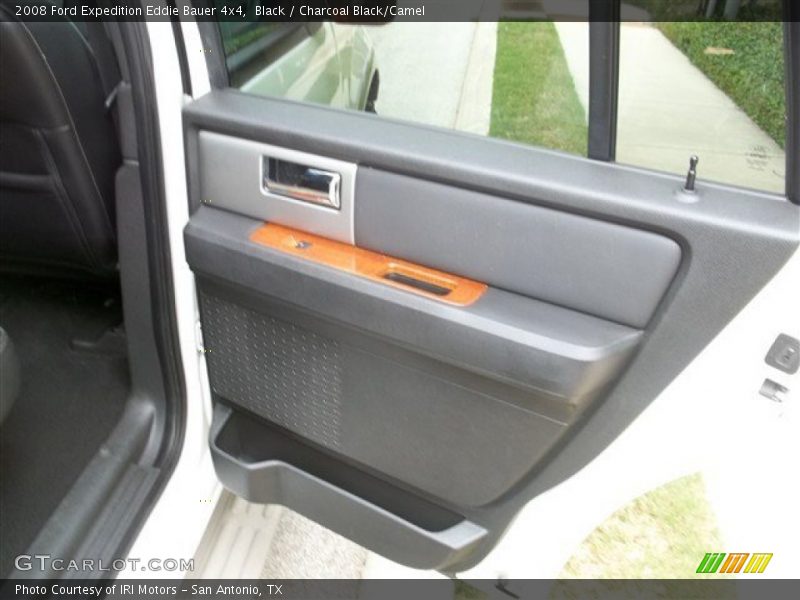 Black / Charcoal Black/Camel 2008 Ford Expedition Eddie Bauer 4x4