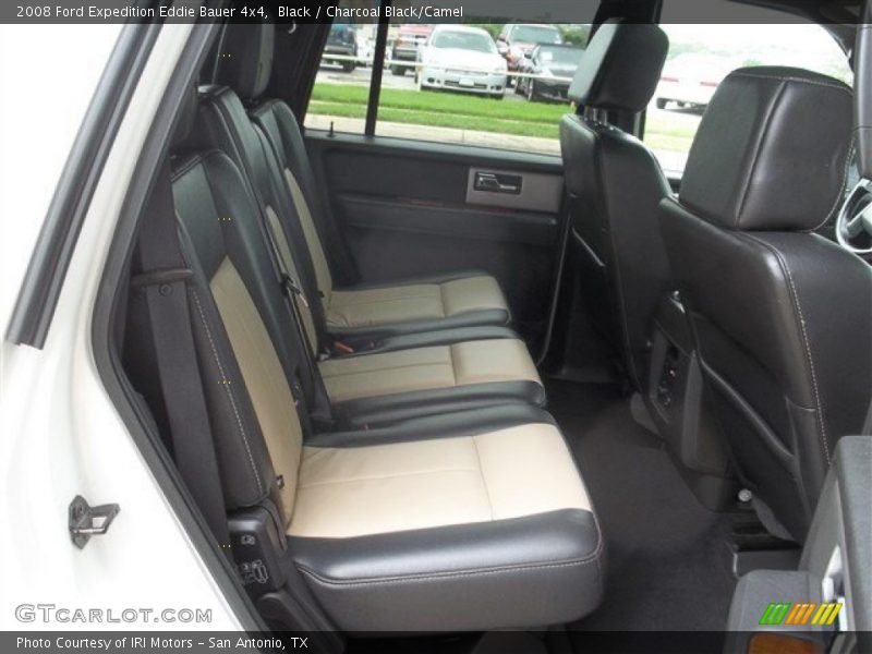 Black / Charcoal Black/Camel 2008 Ford Expedition Eddie Bauer 4x4