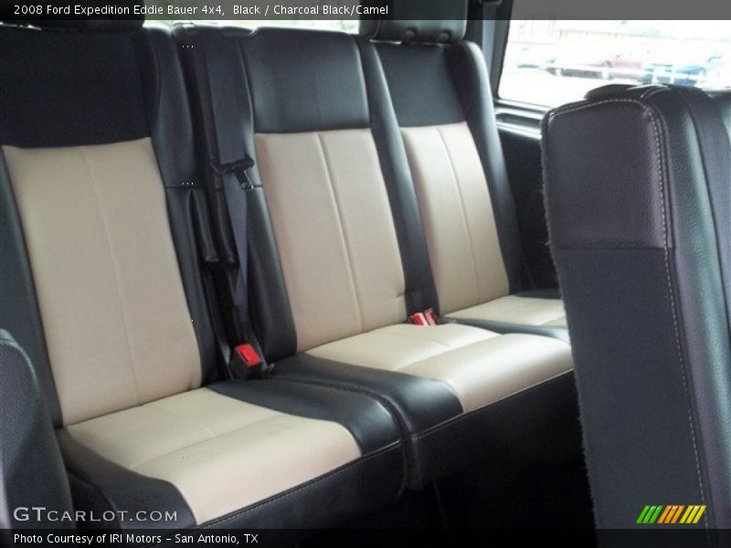 Black / Charcoal Black/Camel 2008 Ford Expedition Eddie Bauer 4x4