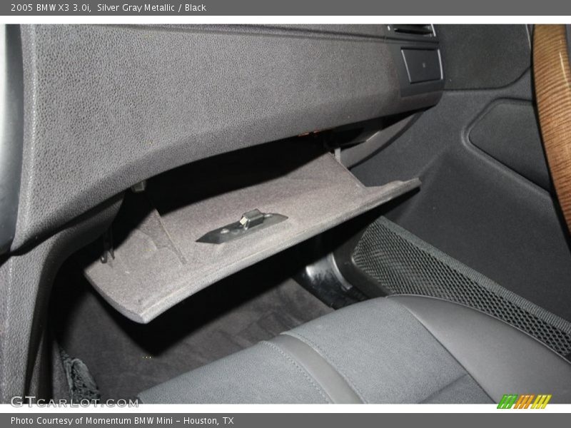 Silver Gray Metallic / Black 2005 BMW X3 3.0i