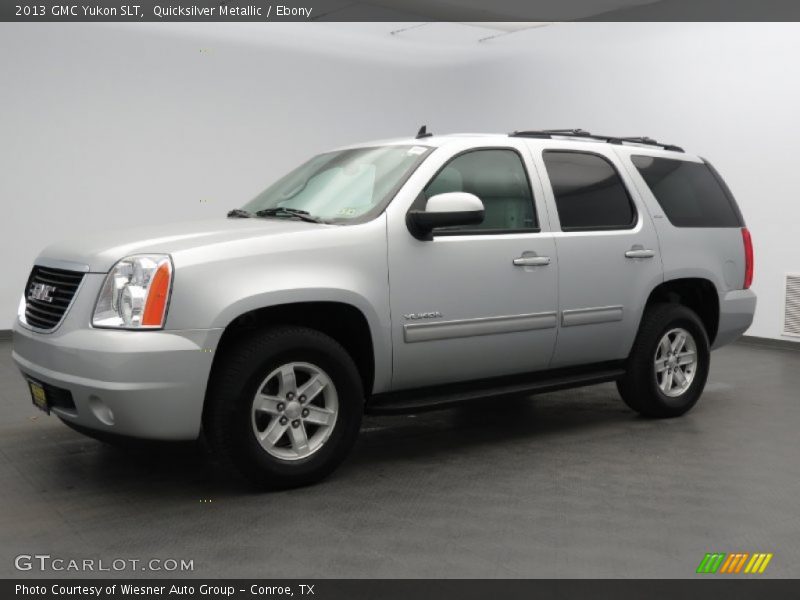 Quicksilver Metallic / Ebony 2013 GMC Yukon SLT