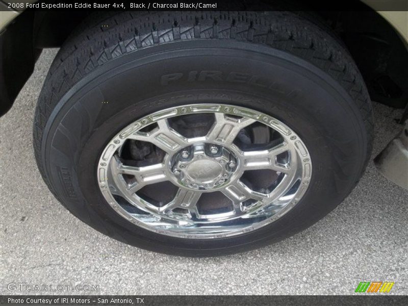 Black / Charcoal Black/Camel 2008 Ford Expedition Eddie Bauer 4x4