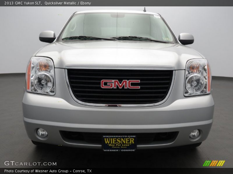 Quicksilver Metallic / Ebony 2013 GMC Yukon SLT
