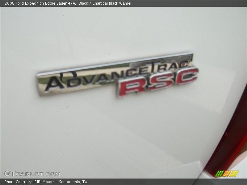 Black / Charcoal Black/Camel 2008 Ford Expedition Eddie Bauer 4x4