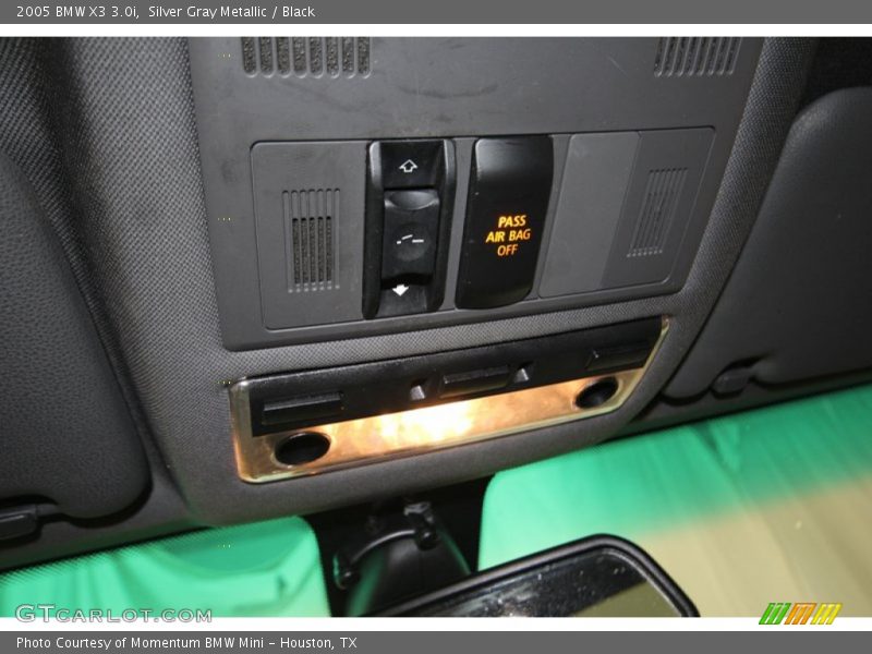 Silver Gray Metallic / Black 2005 BMW X3 3.0i