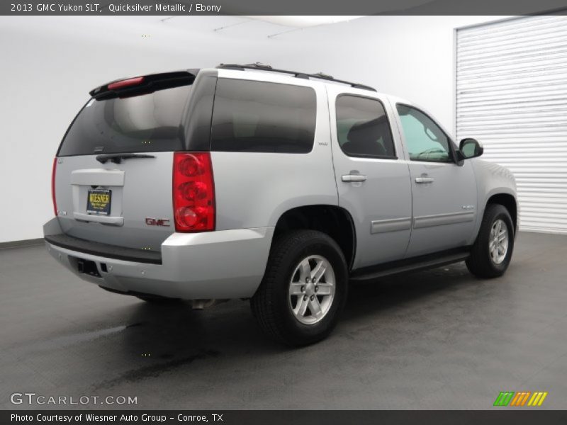Quicksilver Metallic / Ebony 2013 GMC Yukon SLT