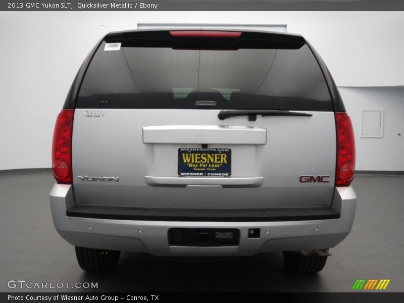 Quicksilver Metallic / Ebony 2013 GMC Yukon SLT