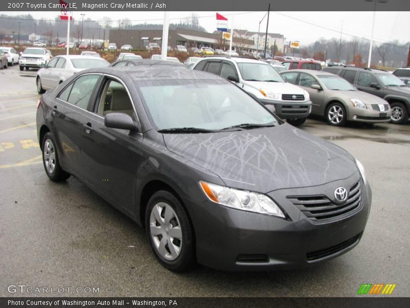 Magnetic Gray Metallic / Ash 2007 Toyota Camry LE