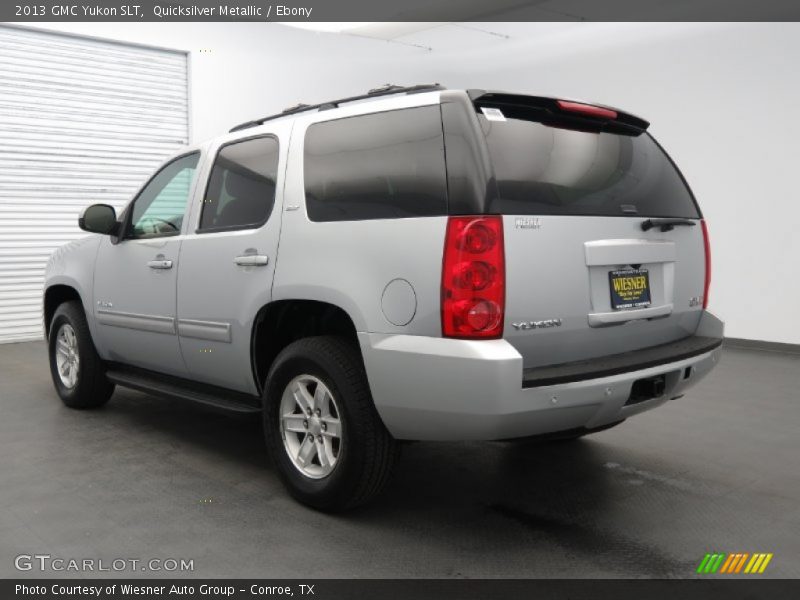 Quicksilver Metallic / Ebony 2013 GMC Yukon SLT