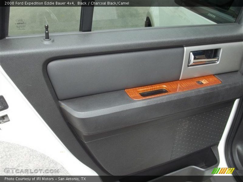 Black / Charcoal Black/Camel 2008 Ford Expedition Eddie Bauer 4x4