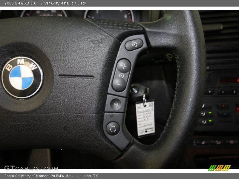 Silver Gray Metallic / Black 2005 BMW X3 3.0i