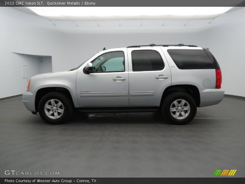 Quicksilver Metallic / Ebony 2013 GMC Yukon SLT