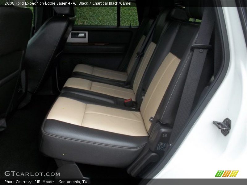 Black / Charcoal Black/Camel 2008 Ford Expedition Eddie Bauer 4x4