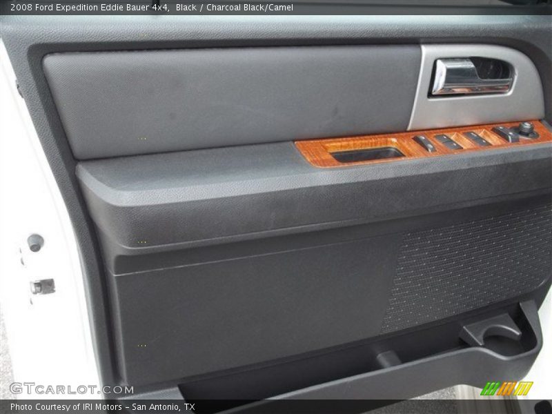 Black / Charcoal Black/Camel 2008 Ford Expedition Eddie Bauer 4x4