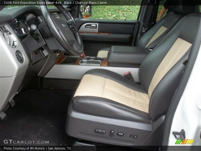 Black / Charcoal Black/Camel 2008 Ford Expedition Eddie Bauer 4x4