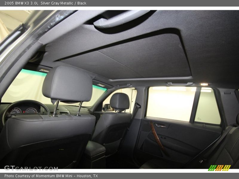 Silver Gray Metallic / Black 2005 BMW X3 3.0i