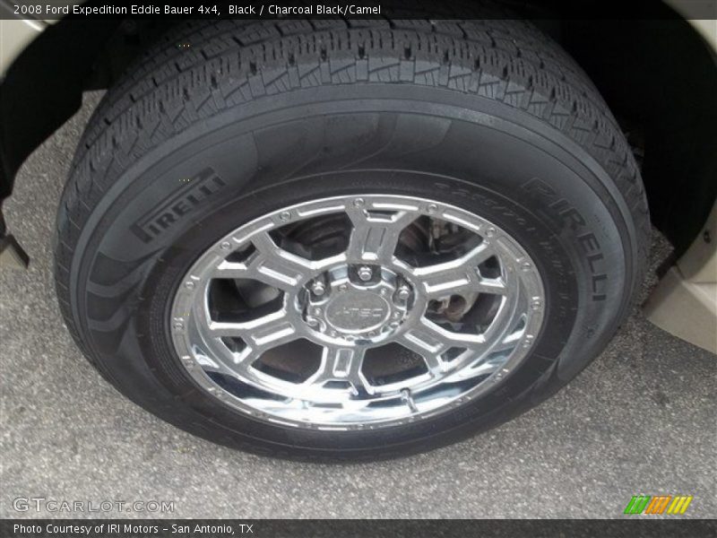 Black / Charcoal Black/Camel 2008 Ford Expedition Eddie Bauer 4x4