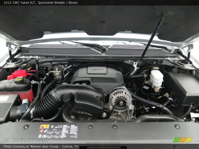 Quicksilver Metallic / Ebony 2013 GMC Yukon SLT