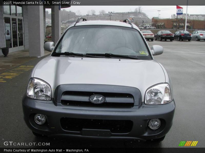 Smart Silver / Gray 2005 Hyundai Santa Fe LX 3.5