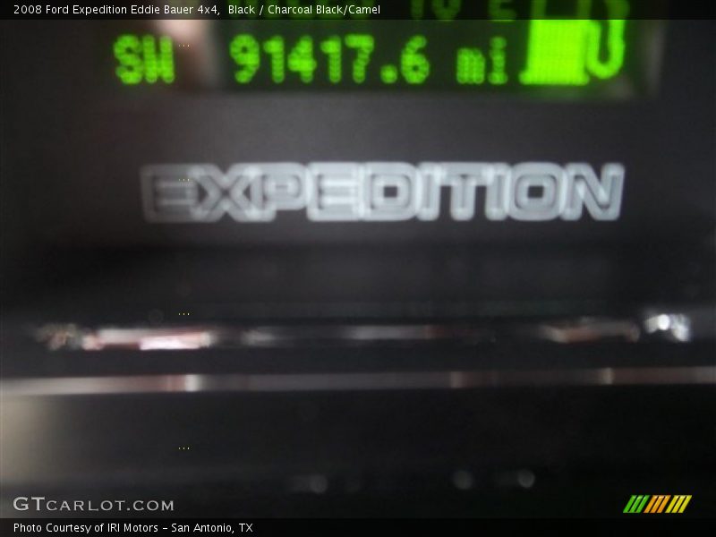 Black / Charcoal Black/Camel 2008 Ford Expedition Eddie Bauer 4x4