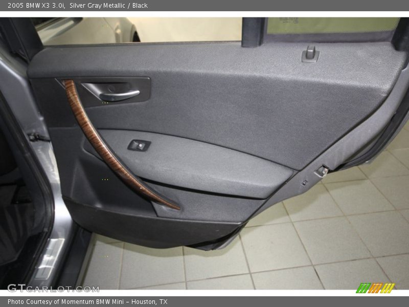 Silver Gray Metallic / Black 2005 BMW X3 3.0i