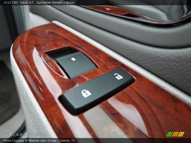 Quicksilver Metallic / Ebony 2013 GMC Yukon SLT
