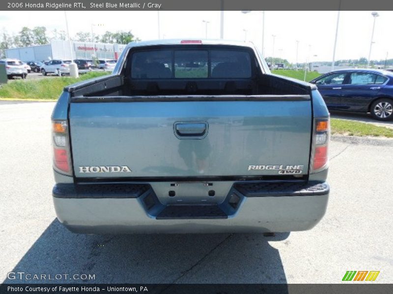 Steel Blue Metallic / Gray 2006 Honda Ridgeline RTL