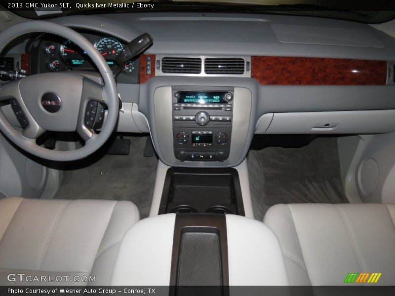 Quicksilver Metallic / Ebony 2013 GMC Yukon SLT