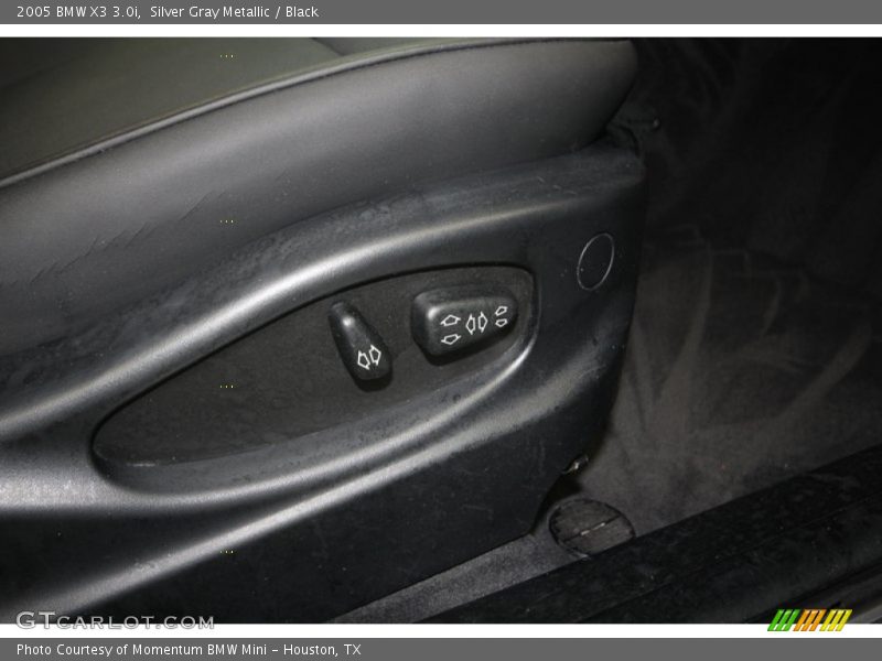 Silver Gray Metallic / Black 2005 BMW X3 3.0i
