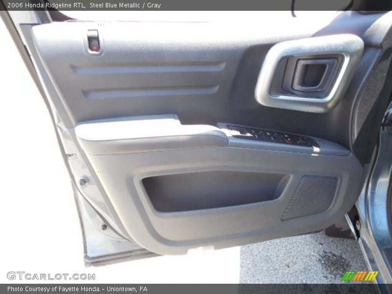 Steel Blue Metallic / Gray 2006 Honda Ridgeline RTL