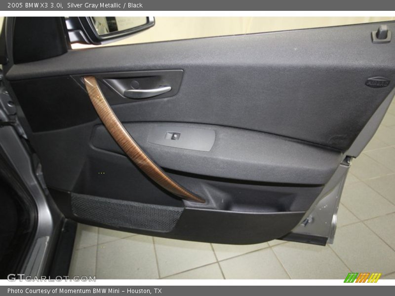 Silver Gray Metallic / Black 2005 BMW X3 3.0i