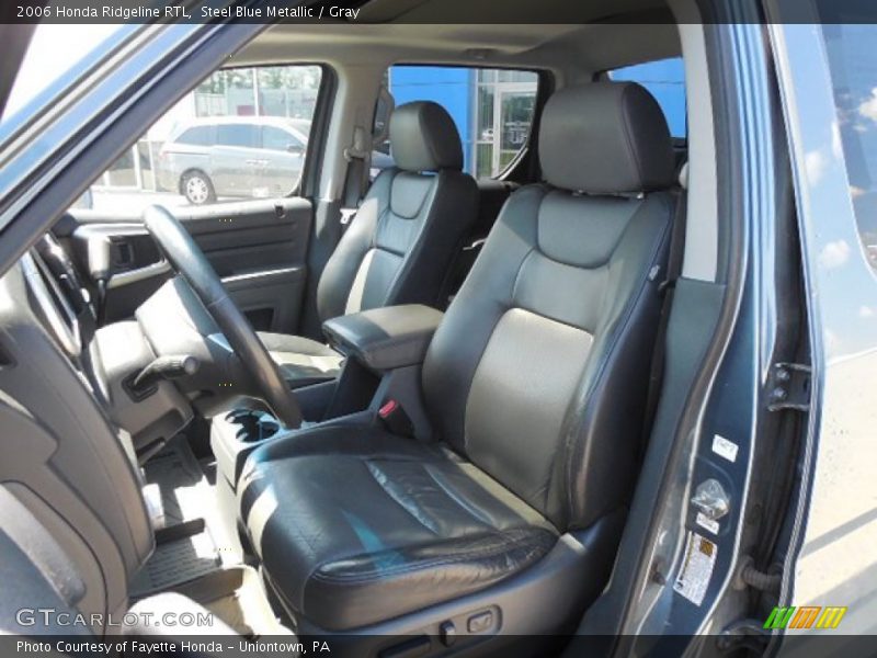 Steel Blue Metallic / Gray 2006 Honda Ridgeline RTL