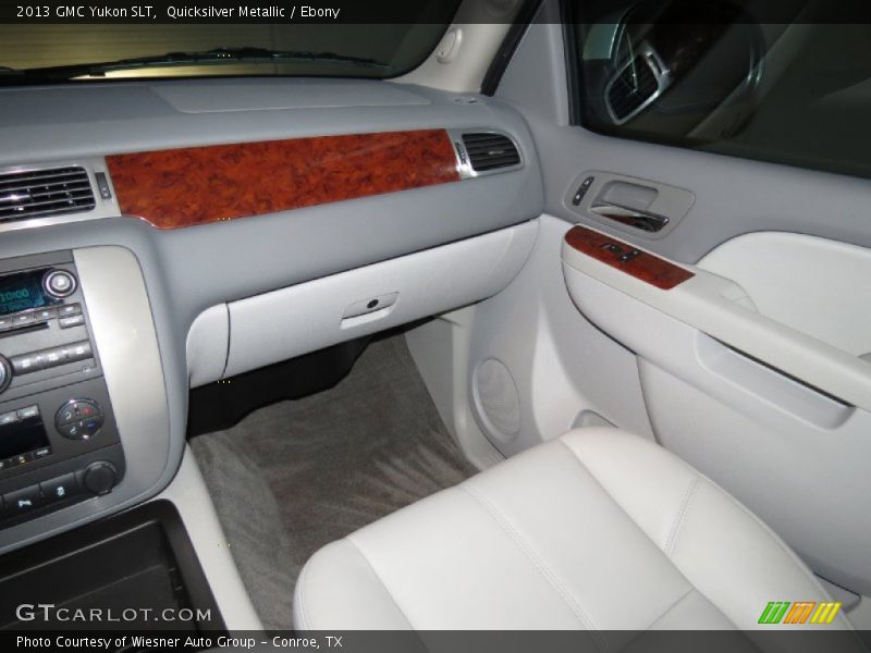 Quicksilver Metallic / Ebony 2013 GMC Yukon SLT