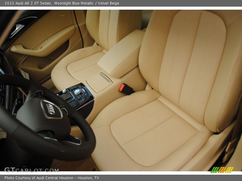 Moonlight Blue Metallic / Velvet Beige 2013 Audi A6 2.0T Sedan