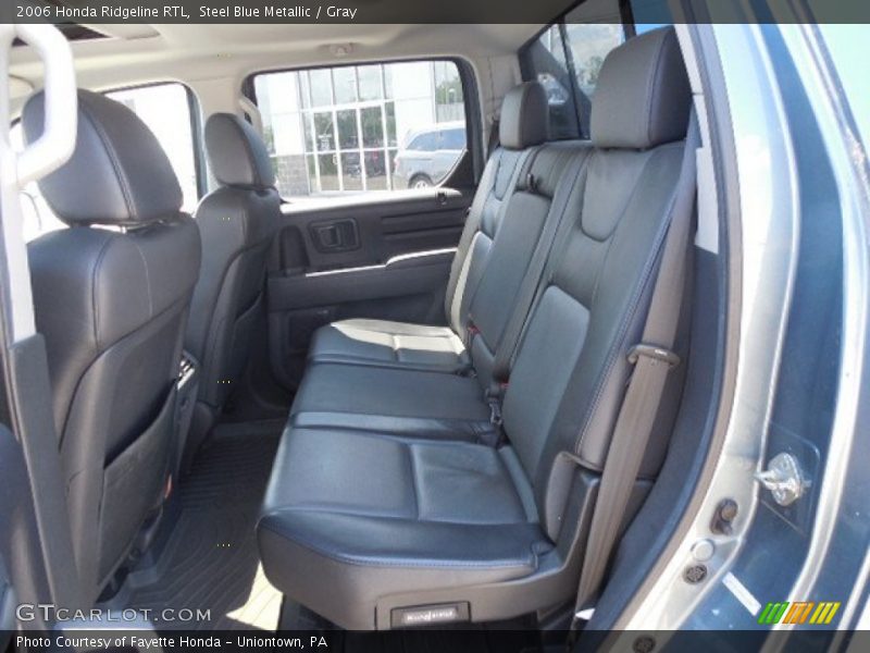 Steel Blue Metallic / Gray 2006 Honda Ridgeline RTL