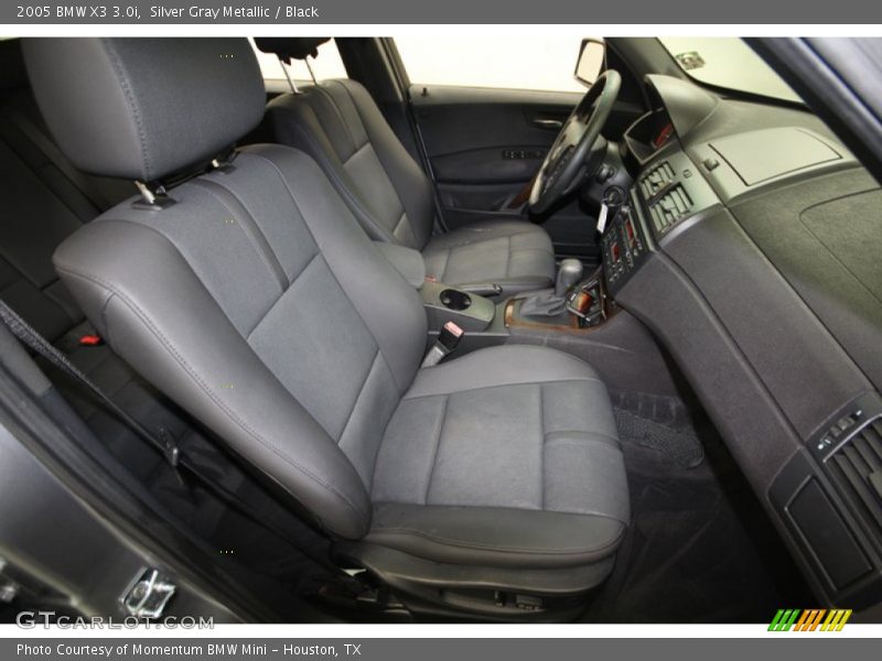 Silver Gray Metallic / Black 2005 BMW X3 3.0i