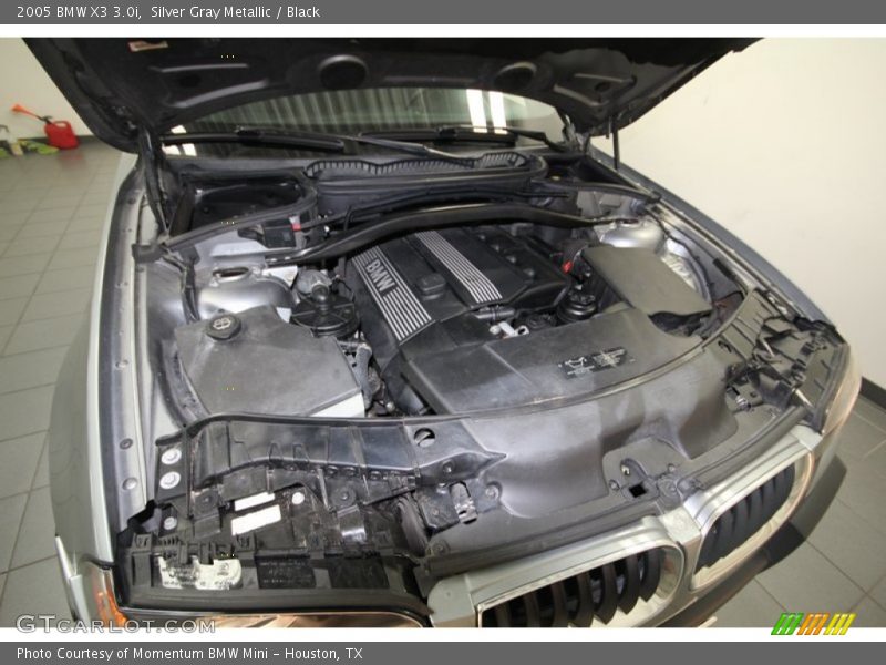 Silver Gray Metallic / Black 2005 BMW X3 3.0i