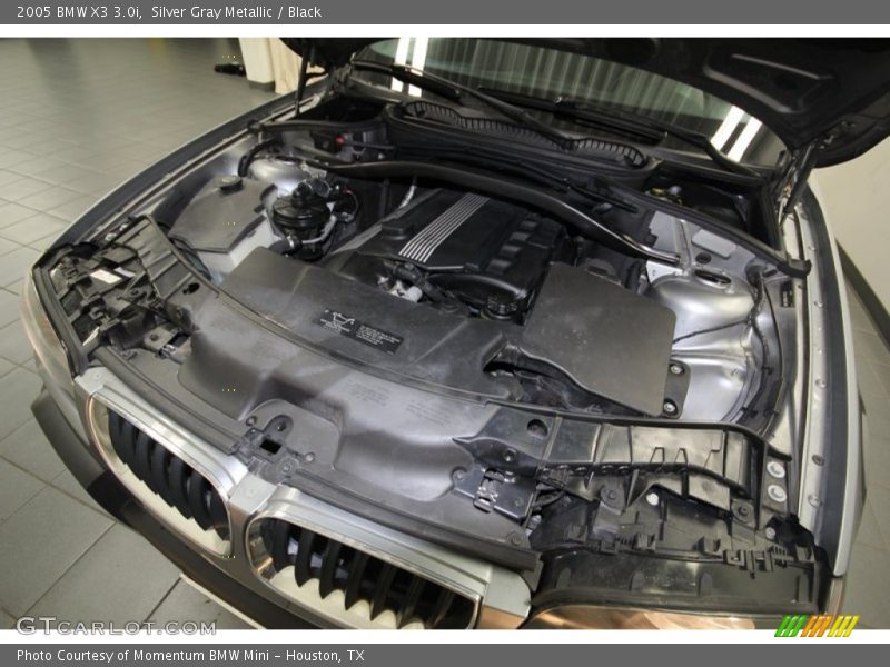 Silver Gray Metallic / Black 2005 BMW X3 3.0i