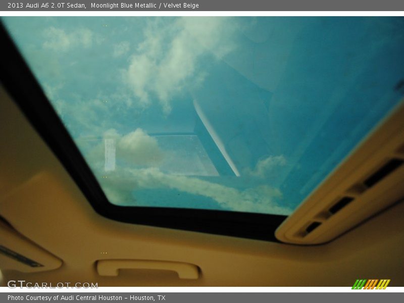 Moonlight Blue Metallic / Velvet Beige 2013 Audi A6 2.0T Sedan