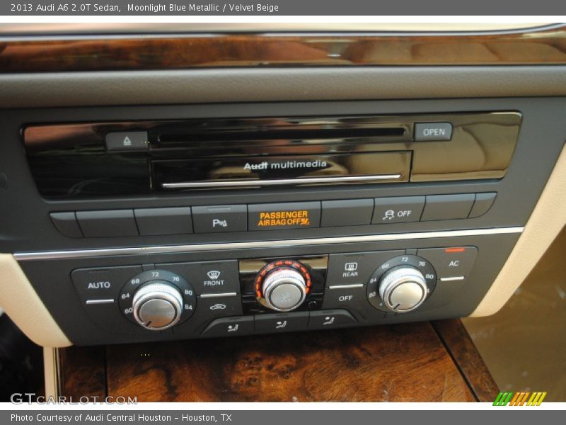 Moonlight Blue Metallic / Velvet Beige 2013 Audi A6 2.0T Sedan