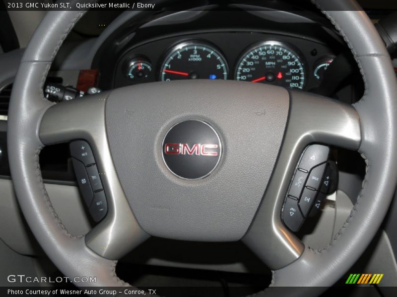 Quicksilver Metallic / Ebony 2013 GMC Yukon SLT