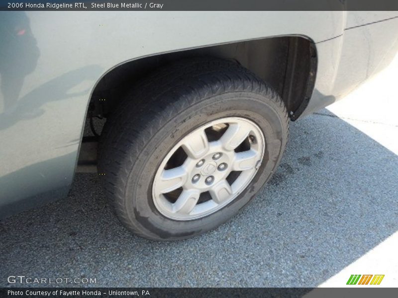 Steel Blue Metallic / Gray 2006 Honda Ridgeline RTL