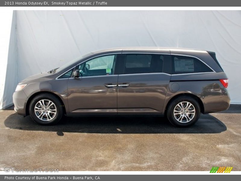 Smokey Topaz Metallic / Truffle 2013 Honda Odyssey EX