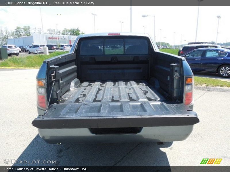 Steel Blue Metallic / Gray 2006 Honda Ridgeline RTL