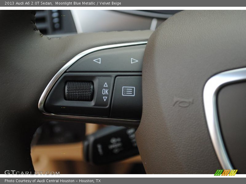 Moonlight Blue Metallic / Velvet Beige 2013 Audi A6 2.0T Sedan