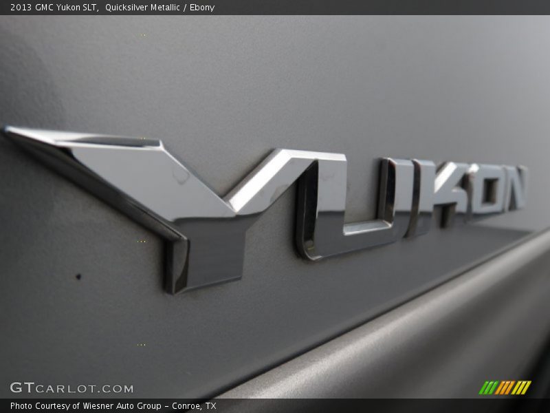 Quicksilver Metallic / Ebony 2013 GMC Yukon SLT