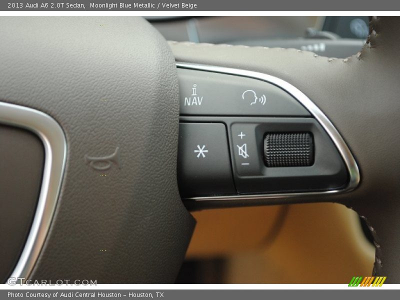 Moonlight Blue Metallic / Velvet Beige 2013 Audi A6 2.0T Sedan