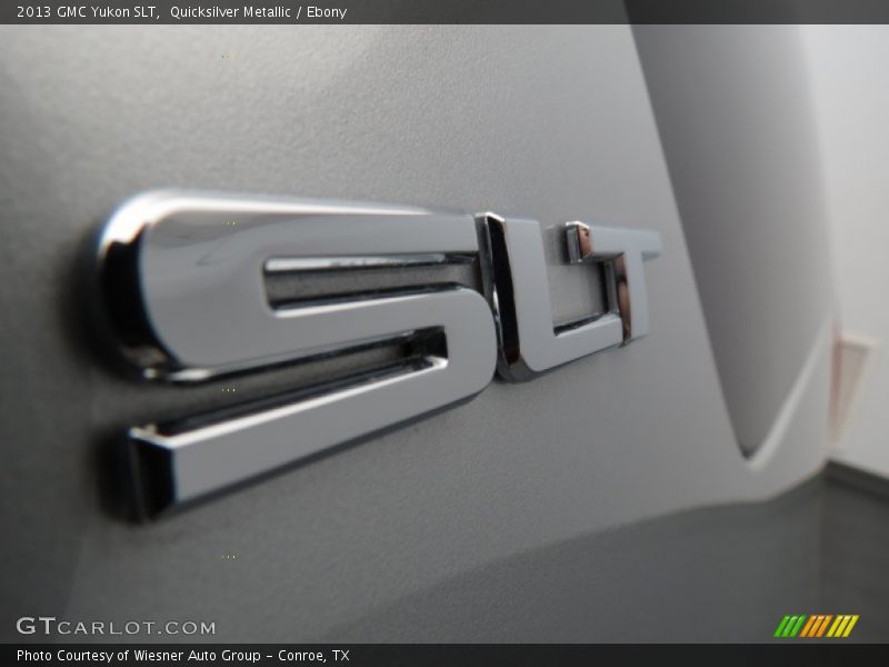 Quicksilver Metallic / Ebony 2013 GMC Yukon SLT